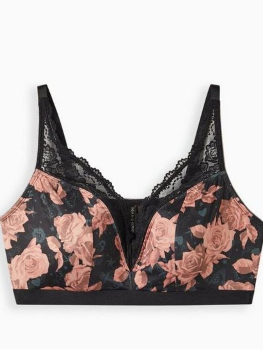 Torrid Curve FIT Plunge Silhouette Lightly padded cups Adjustable straps 42C -2X